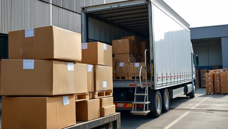 Fast Shipping — FedEx freight truck