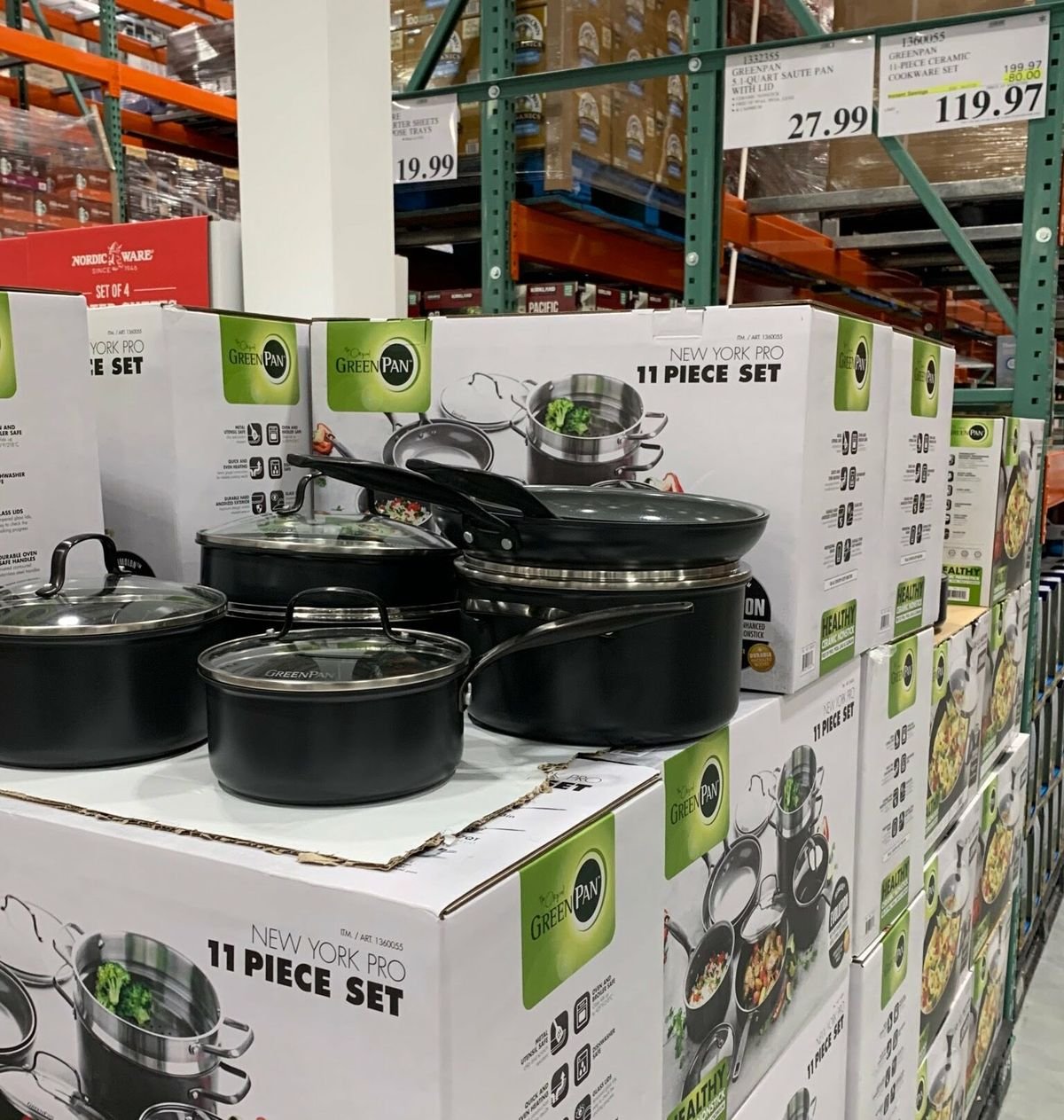 Cookware Sets New Retail Pallet